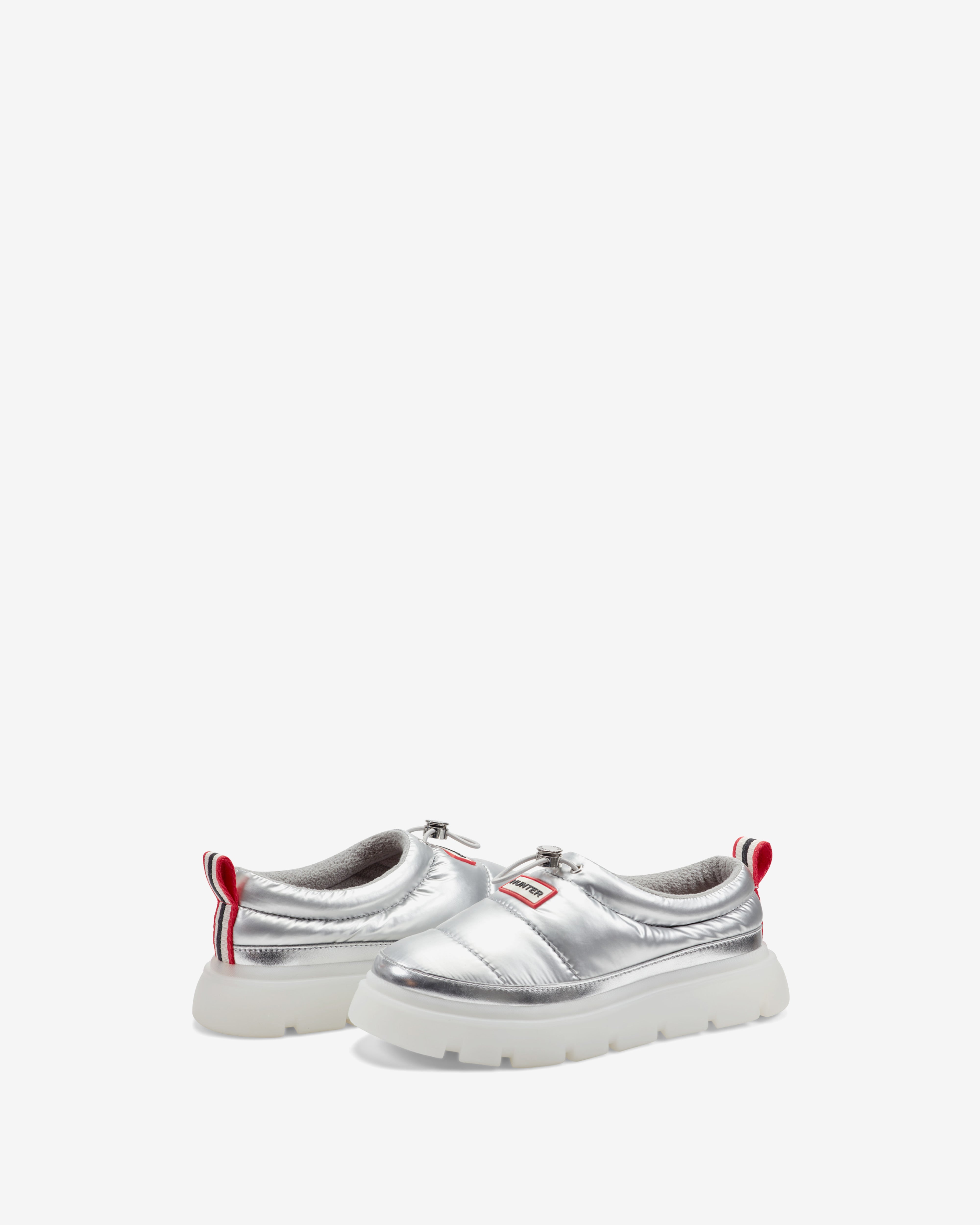 HUNTER WOMEN MADI4  MULE SILVER/SILVER/SILVER