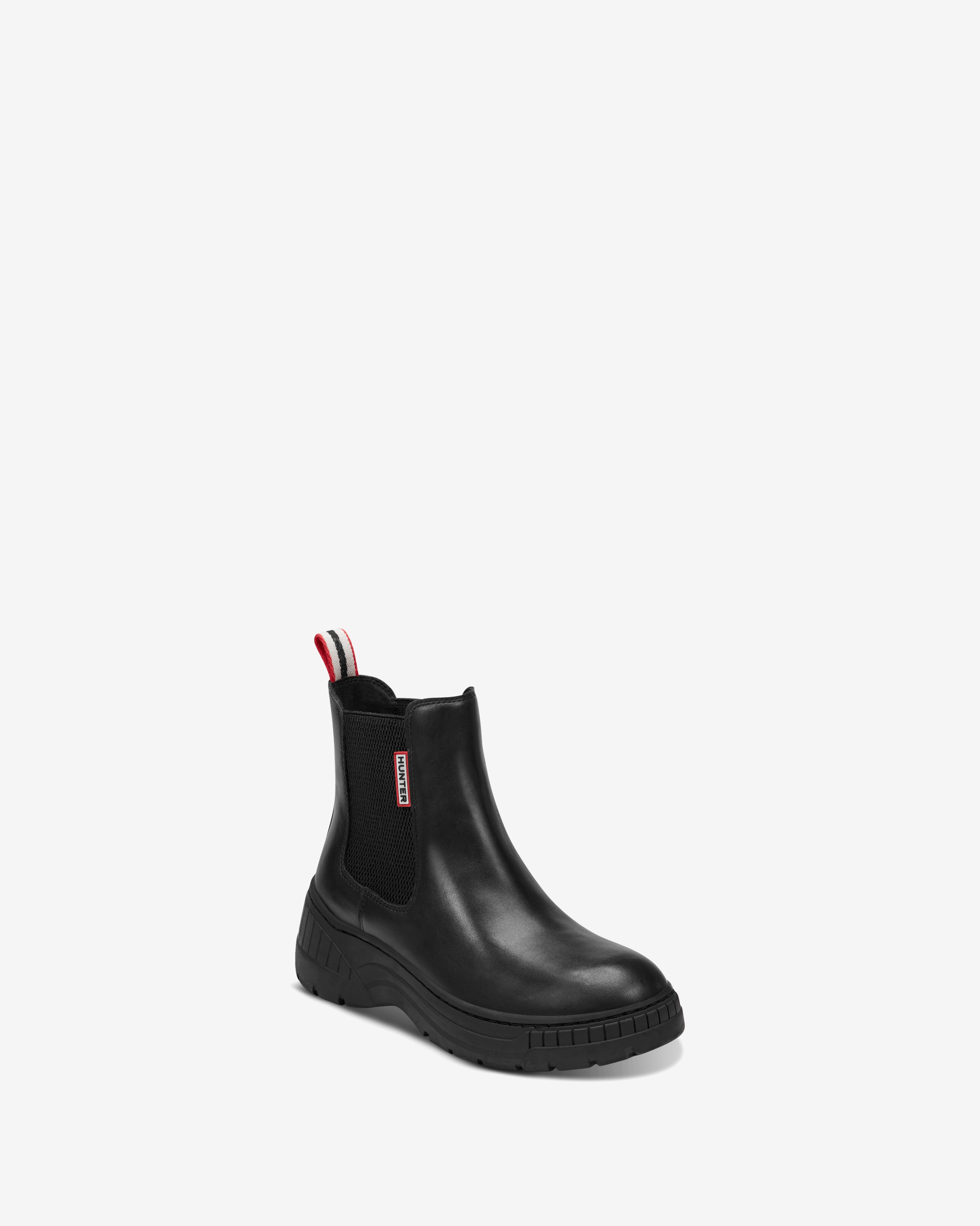 HUNTER WOMEN NEVEAH BOOTIE BLACK/BLACK/SIGNATURE/ELEGANCE