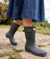 three quarter length boots ladies