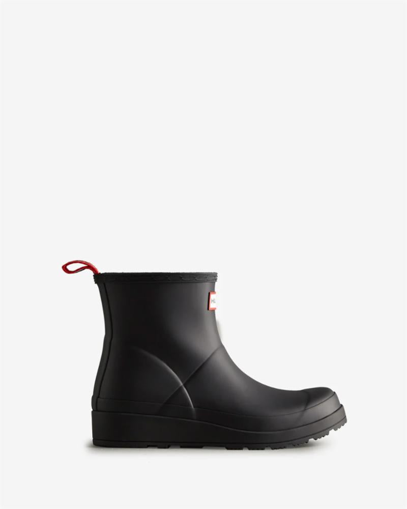 Hunter Women WOMENS PLAY SHORT BOOT BLACK