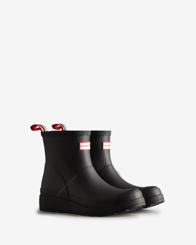 Hunter Women WOMENS PLAY SHORT BOOT BLACK