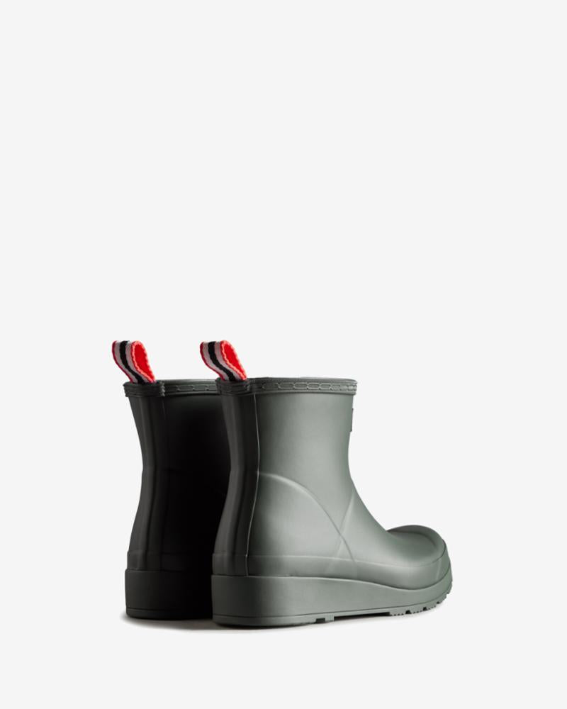 Hunter Women WOMENS PLAY SHORT BOOT ARCTIC MOSS