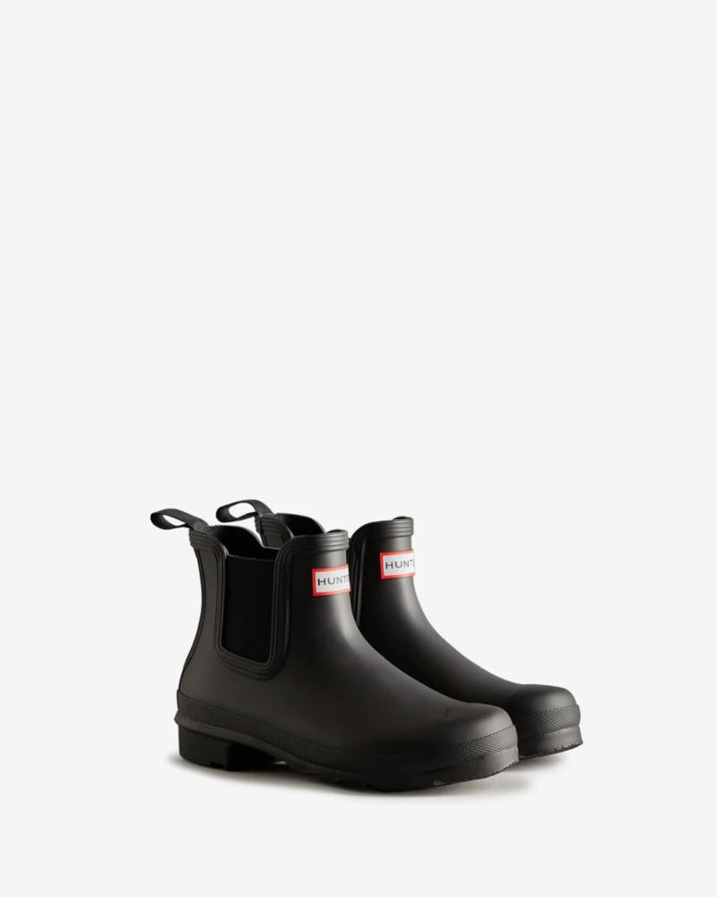 Hunter Women WOMENS ORIGINAL CHELSEA BOOT BLACK