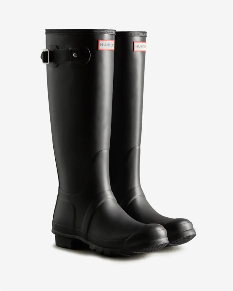 Hunter Women WOMENS ORIGINAL TALL BOOT BLACK