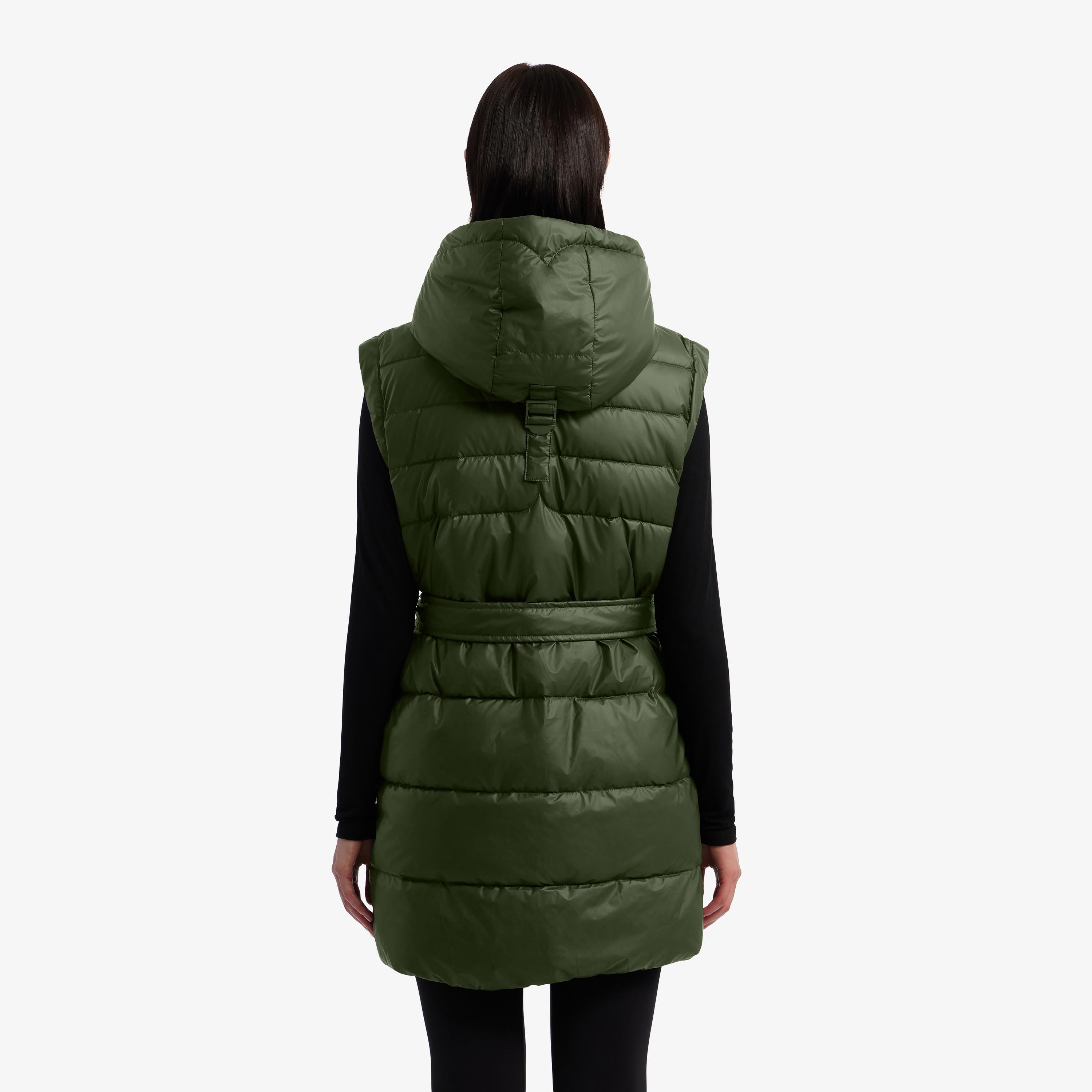 Hunter Women DOBY MARSHMALLOW PUFFER VEST HUNTER GREEN