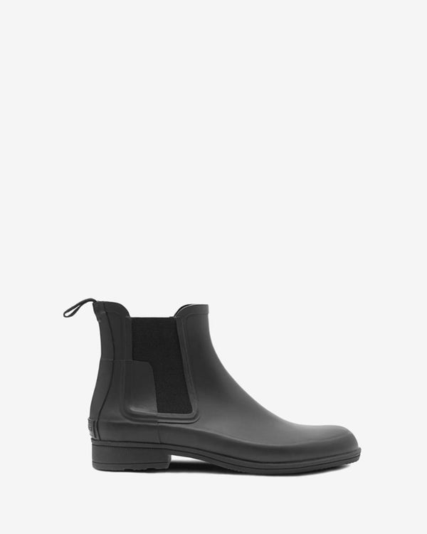 Hunter Men MENS REFINED CHELSEA BOOT BLACK