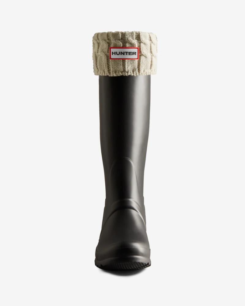 Hunter Recycled Mini Cable Tall Boot Socks