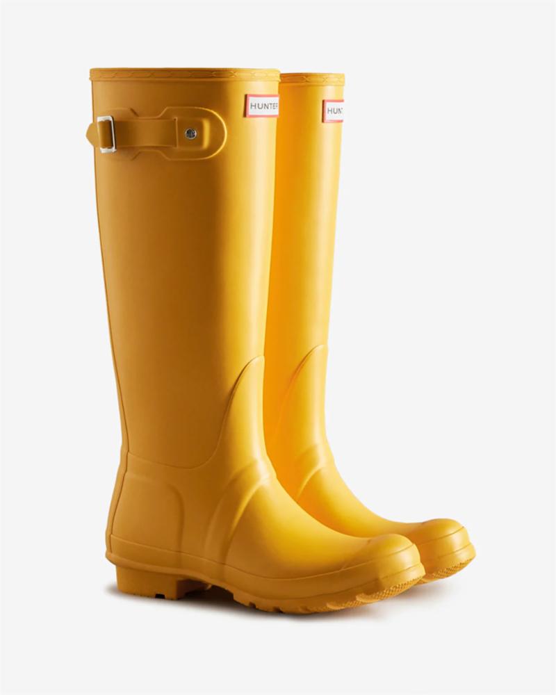 Hunter Women WOMENS ORIGINAL TALL BOOT YELLOW